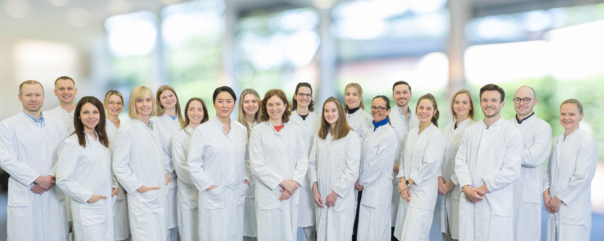 Gruppenbild Abteilung Dermatologie Fachklinik Hornheide